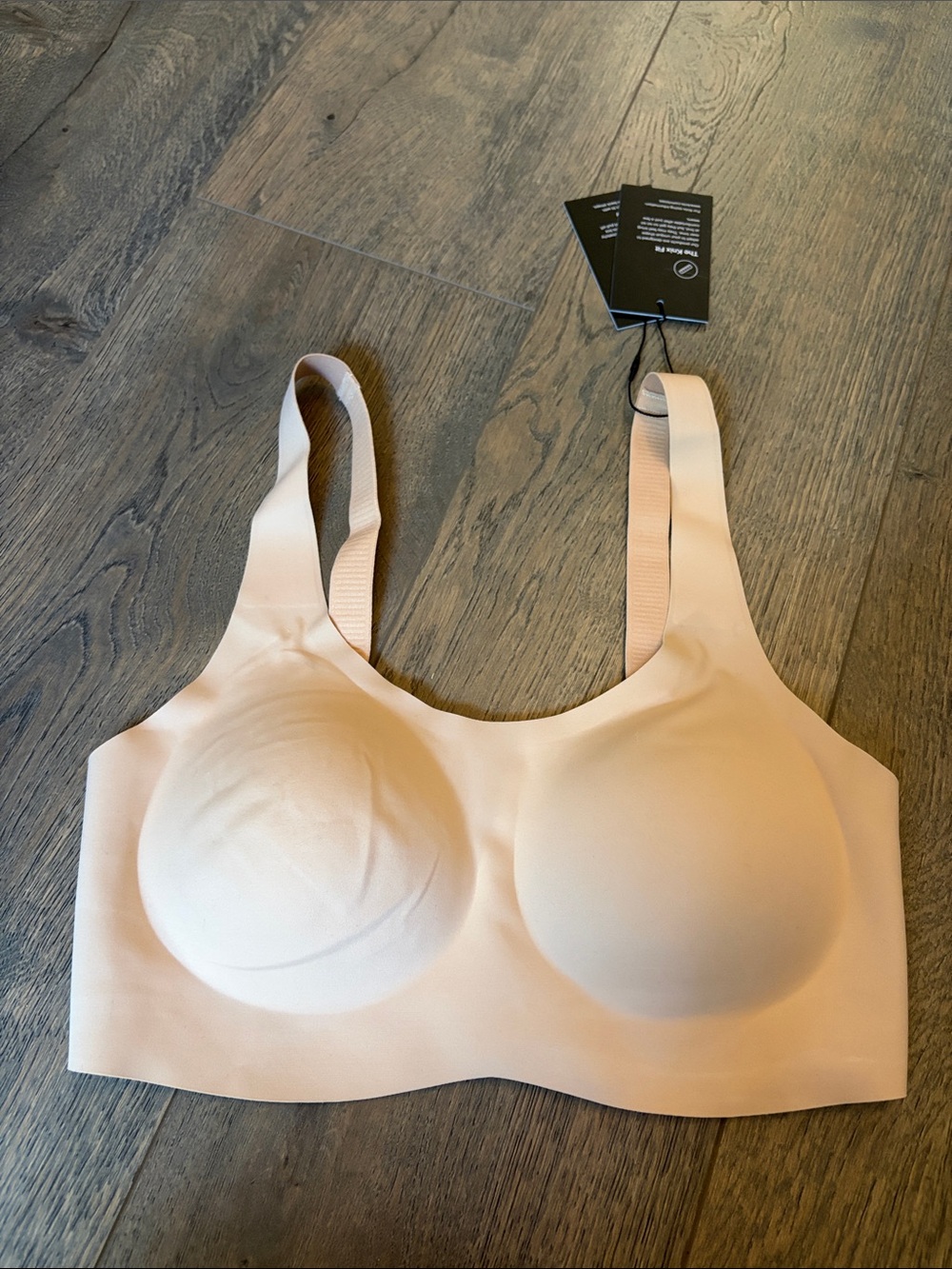 knix Light Nude Seamless Wireless Comfort Bra